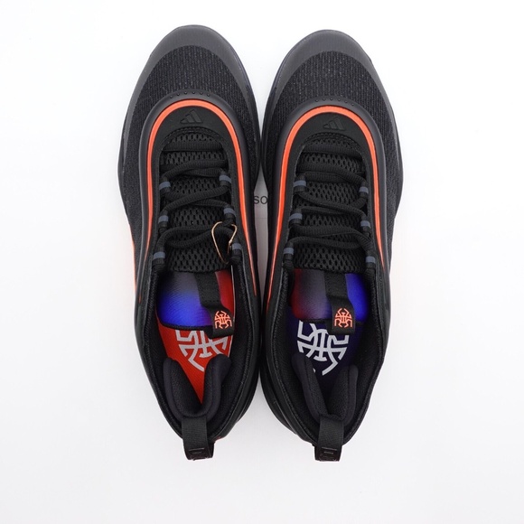 NEW adidas D.O.N. Issue 6 Basketball Shoes Men\'s IG9039 Aurora Black/Solar Red main image 12